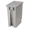 Room Essence トラッシュカン 45L W26.5×D45.5×H55.5 グレー 完成品 ゴミ箱 45リットル おしゃれ 分別 ごみ箱 プッシュ型 ペダル型 ダストボックス 蓋付き キッチン 45L フタ付き 縦型 シンプル 北欧 韓国 コンパクト LFS-861GY【別送品】