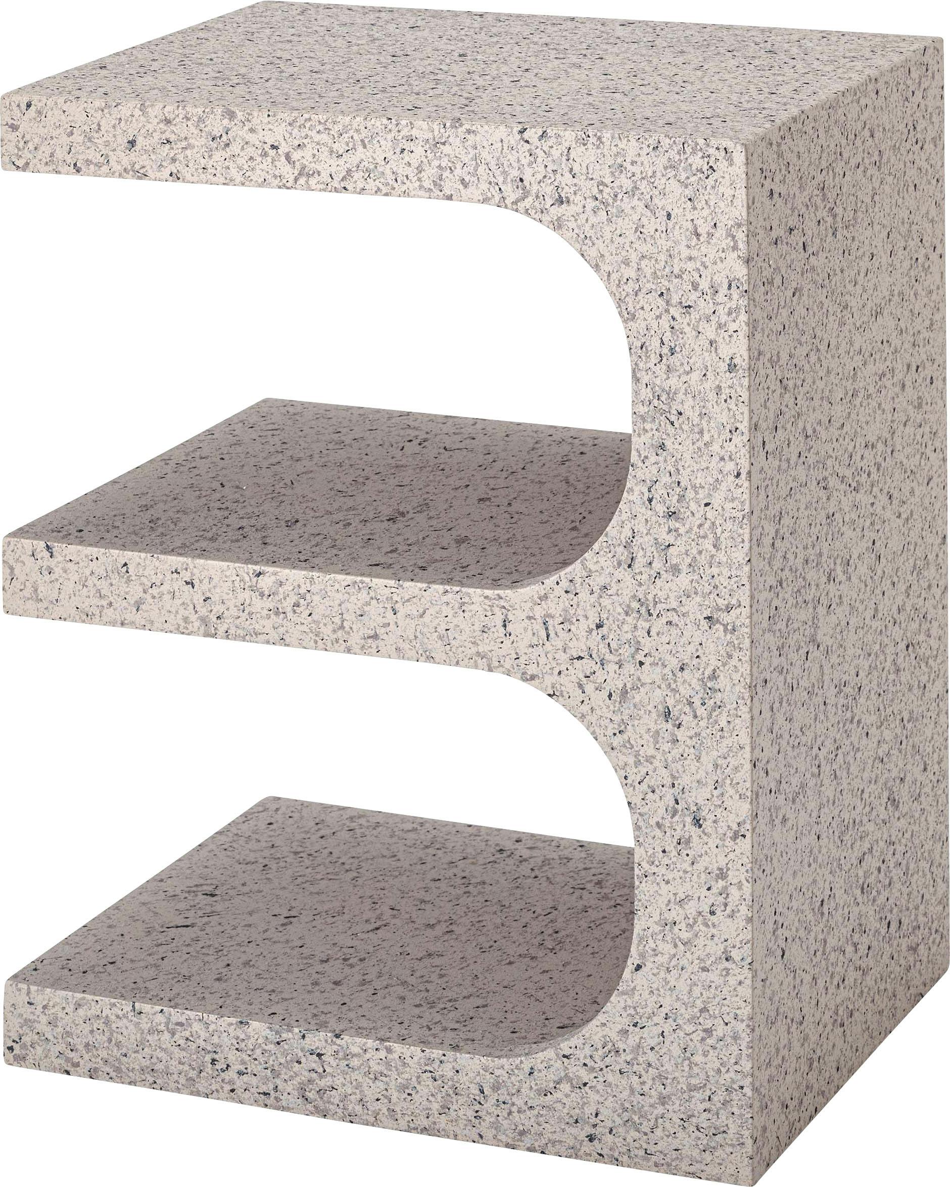 Room Essence サイドテーブル W40×D32×H50 ライトグレー 完成品 テーブル 机 ナイトテーブル ベッドサイド 花台 テラゾー柄 マーブル ローテーブル・センターテーブル Room Essence サイドテーブル W40×D32×H50 ライトグレー 完成品 テーブル 机 ナイトテーブル ベッドサイド 花台 テラゾー柄 マーブル ローテーブル・センターテーブル