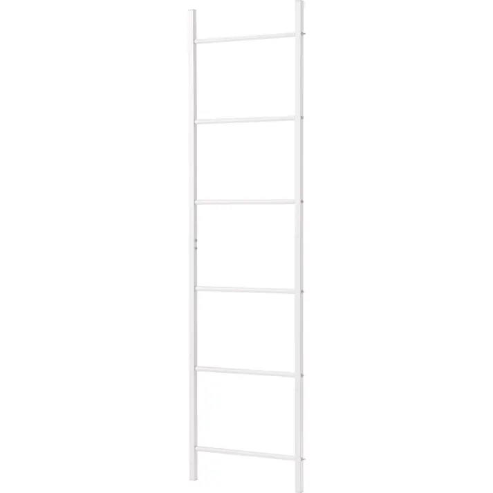 Room Essence ラダーハンガー W40×D2×H150.5 ホワイト 組立式 ハンガーラック ハンガー 立てかけ ハンガーラック 収納 装飾 インテリア 室内 スリム コンパクト 省スペース 軽量 軽い シンプル スタイリッシュ 壁面 はしご風 モノトーン MIP-17WH【別送品】