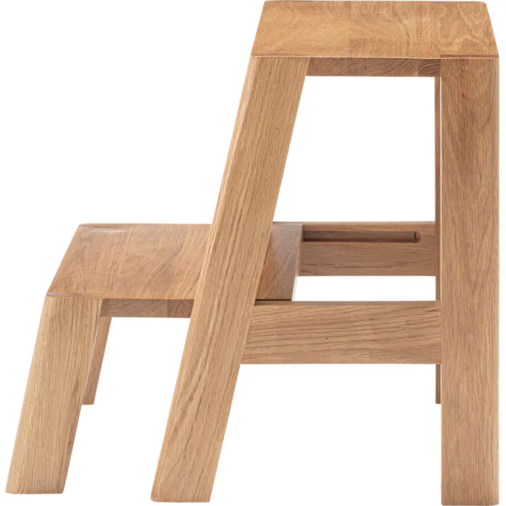 Room Essence ステップ台 W37×D35~51×H45.5 ナチュラル 完成品 踏み台 ディスプレイ ナチュラル シンプル 木製 天然木 おしゃれ スツール サイドテーブル 収納 玄関 リビング ダイニング コンパクト 小さい MTK-350NA【別送品】