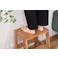 Room Essence ステップ台 W37×D35~51×H45.5 ナチュラル 完成品 踏み台 ディスプレイ ナチュラル シンプル 木製 天然木 おしゃれ スツール サイドテーブル 収納 玄関 リビング ダイニング コンパクト 小さい MTK-350NA【別送品】