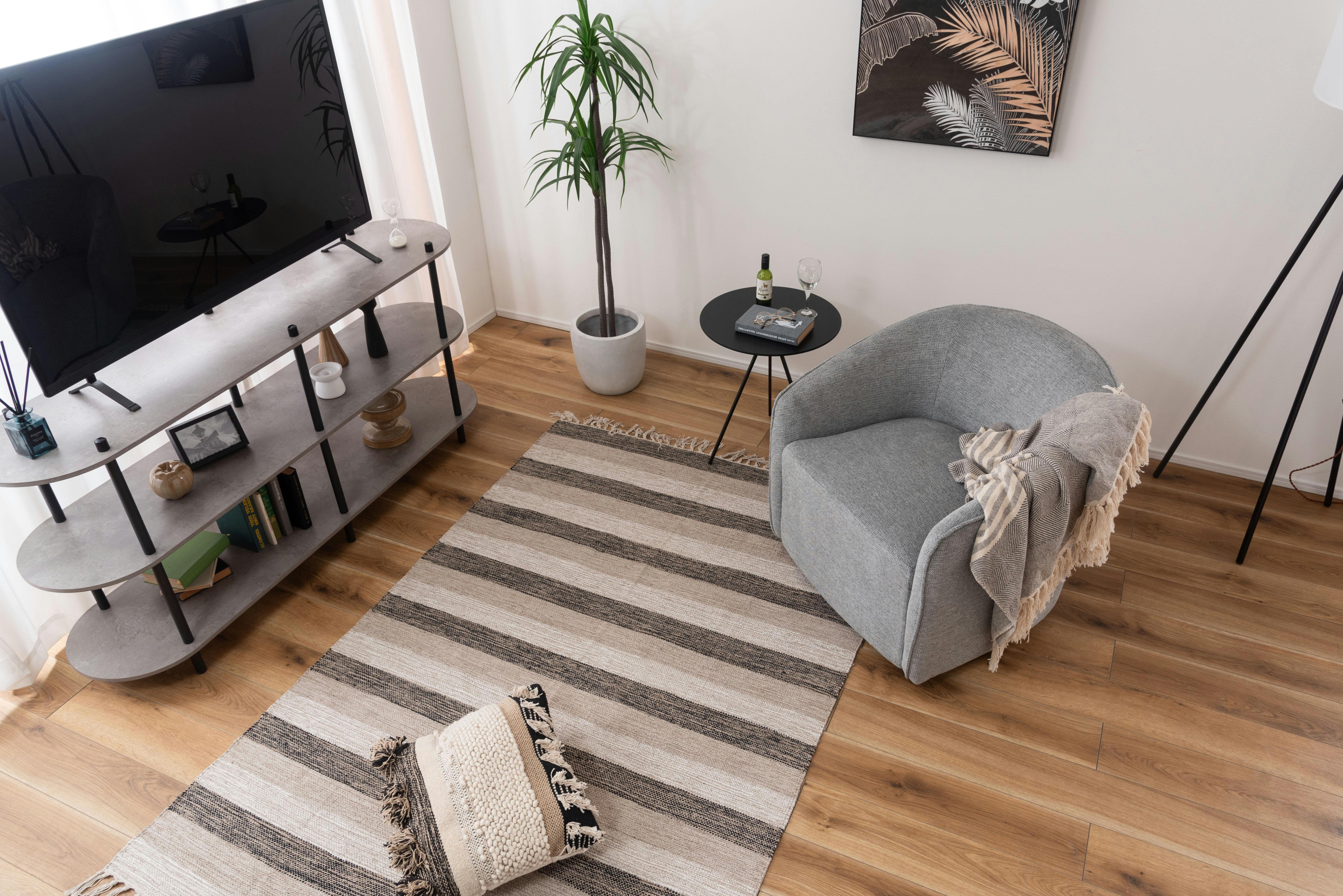 Room Essence ラウンジソファ W74×D72×H73×SH43 ライトグレー 完成品