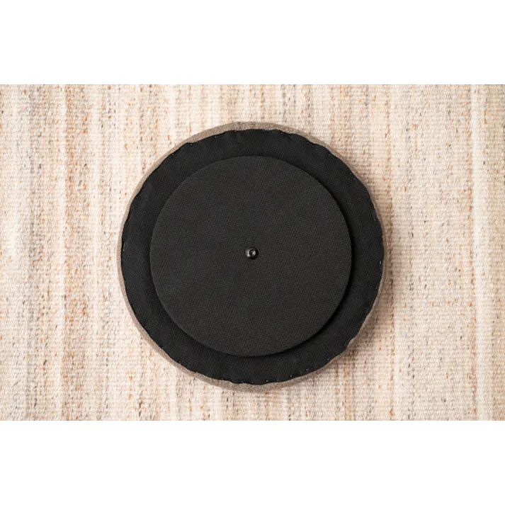 Room Essence ラウンド収納スツール W30×D30×H32 グレージュ 完成品 収納 椅子 ドレッサー 収納スツールボックス 収納スツールオットマン 座れる 収納椅子 低い椅子 おしゃれ モダン ロースツール 低い 丸い 丸 MYS-604GYB【別送品】