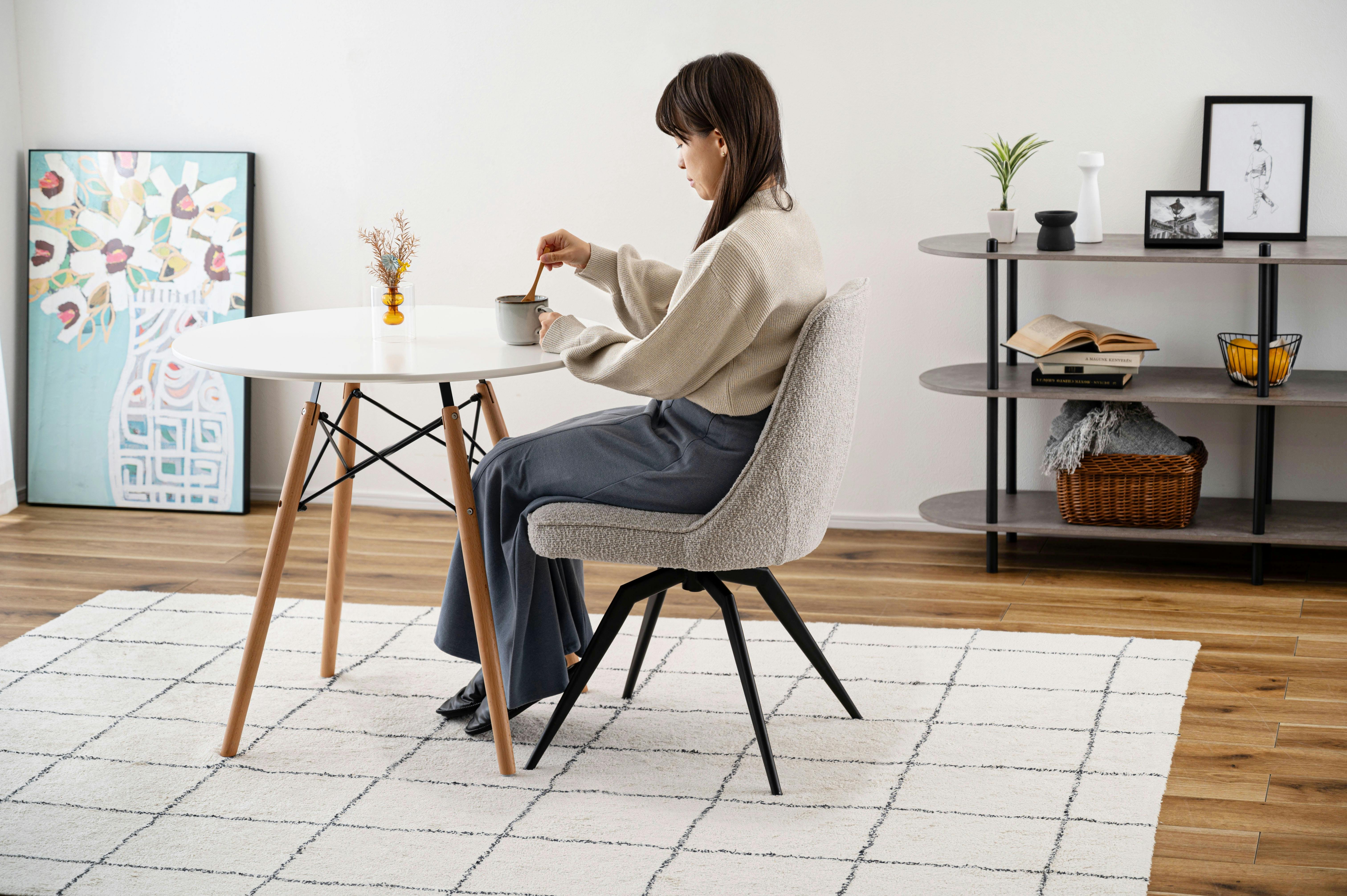 ホワイト チェア ダイニングチェア ハイバック PVC ホワイト AB チェア｜家具の通販tac