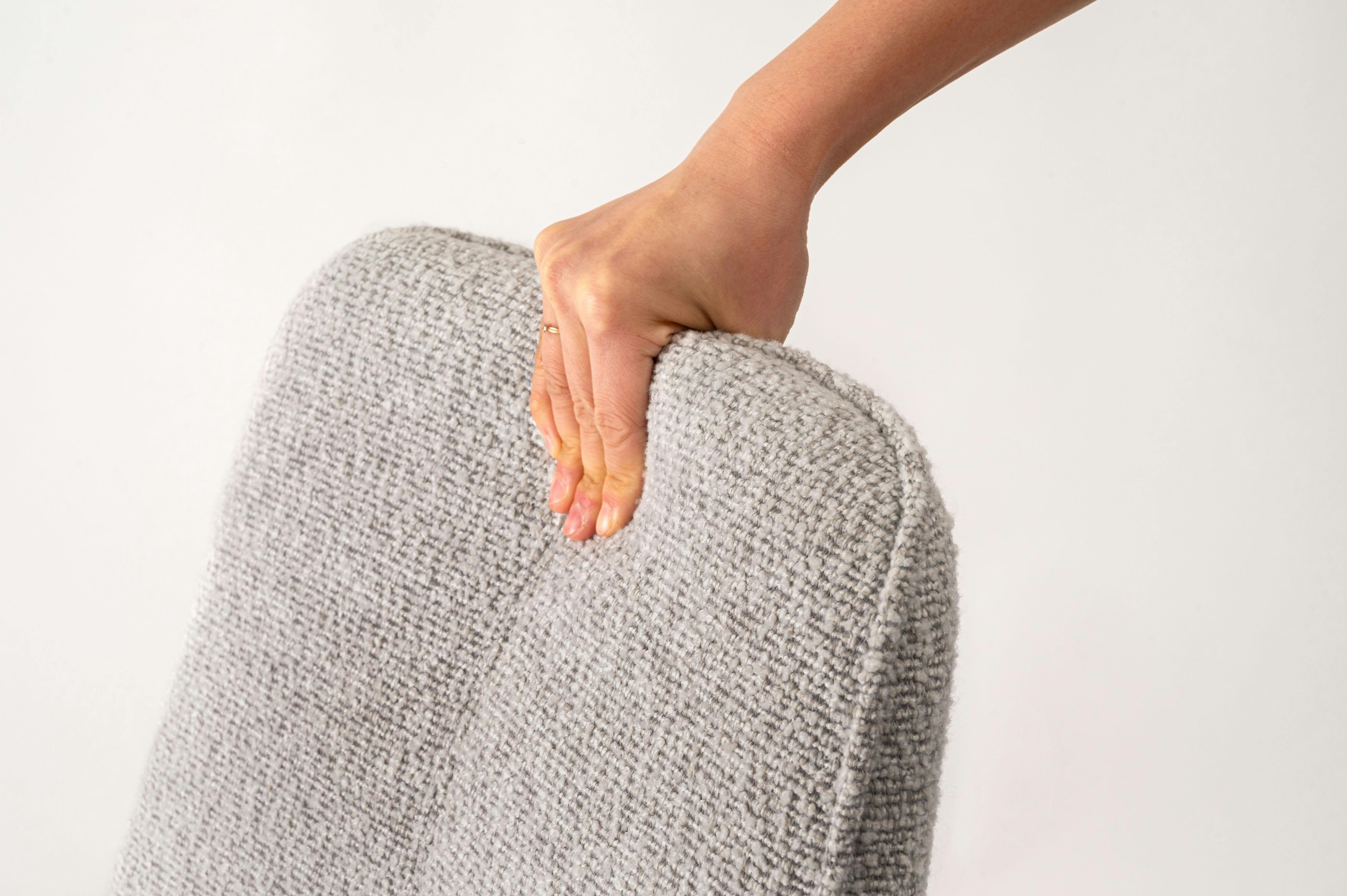 Room Essence 回転チェア W49×D58×H84×SH49 ホワイト 組立式 チェア