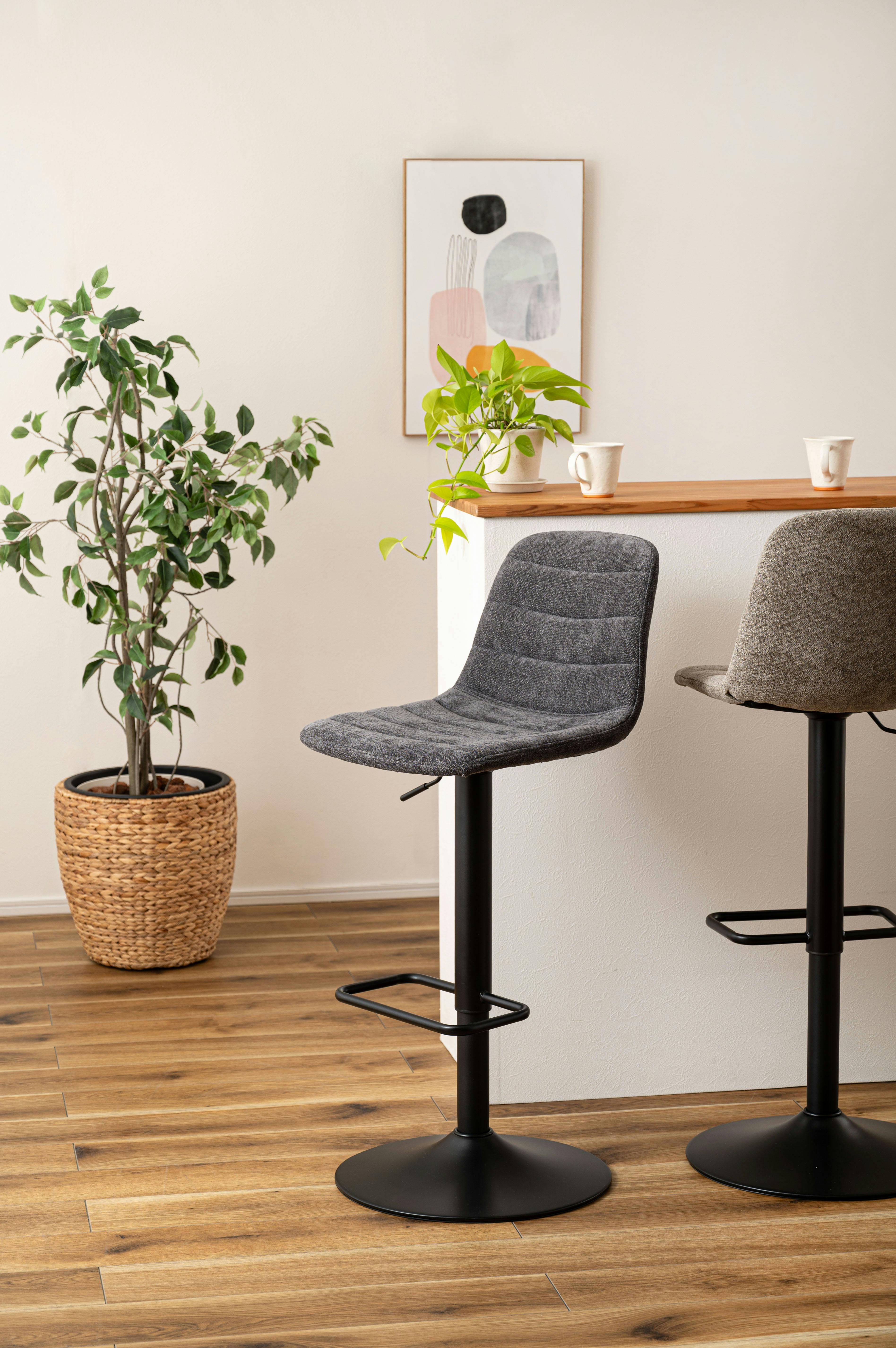 Room Essence カウンターチェア W43×D50×H88～110×SH60～82