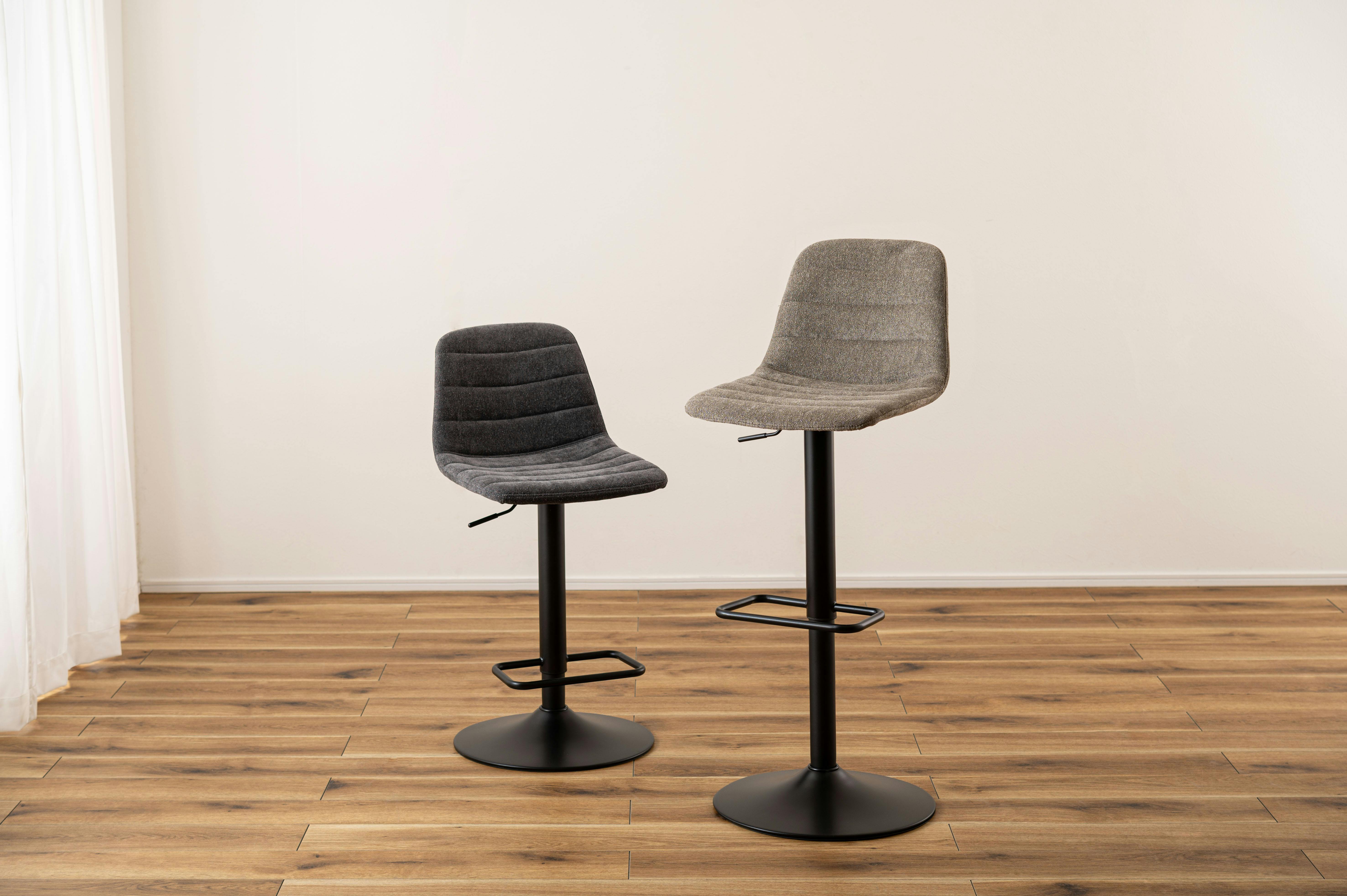 Room Essence カウンターチェア W43×D50×H88～110×SH60～82 ライト