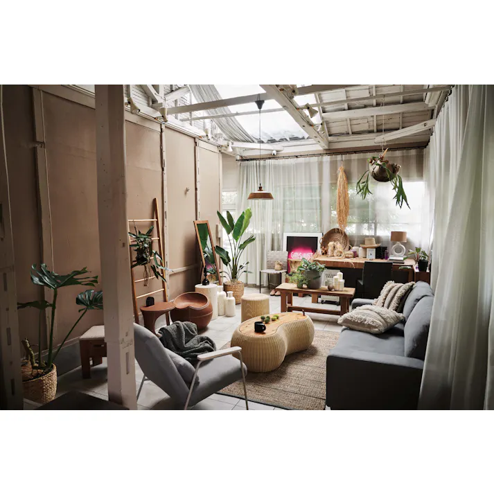 Room Essence ラウンジチェア W66.5×D80×H81×SH43 グレー 組立式 チェア 椅子 パーソナルチェア アームチェア ひじ掛け付き クッション付き 背もたれ スチール脚 天然木 韓国 北欧 PC-626GY【別送品】