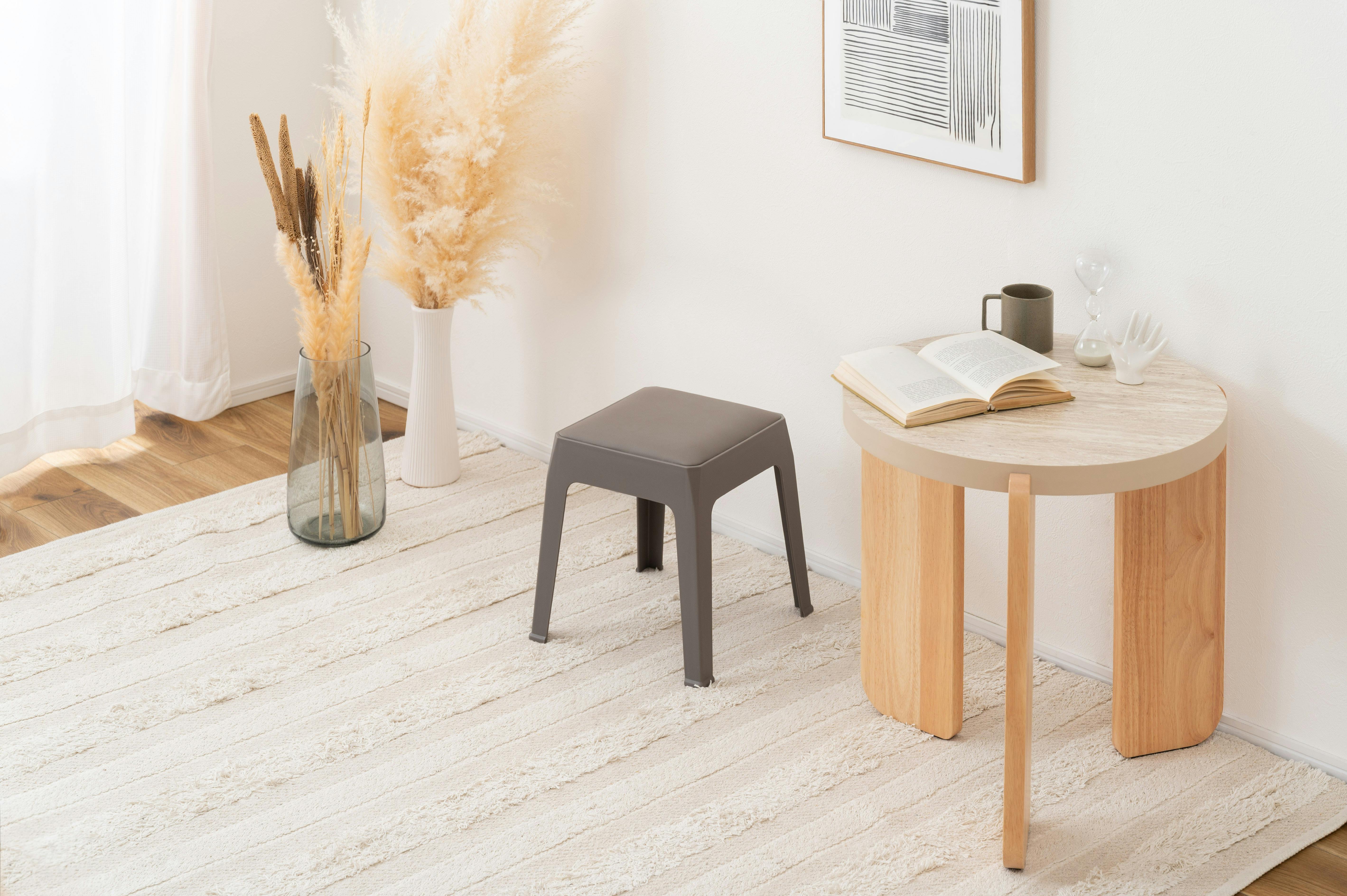 スツール 06⭐︎送料込み⭐︎ 予約販売7月上旬～7月中旬頃発送予定 stool-03055 天然木座面 カラー