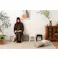 Room Essence スツール W30.5×D30.5×H31 アイボリー 完成品 スタッキング 積み重ね チェア 椅子 シンプル 腰掛 ポリプロピレン 背もたれなし 完成品 省スペース 来客用 モダン 椅子 玄関 PC-731IV【別送品】