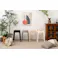 Room Essence スツール W33×D33×H46 ブラック 完成品 スタッキング 積み重ね チェア 椅子 シンプル 腰掛 ポリプロピレン 背もたれなし 完成品 省スペース 来客用 モダン 椅子 玄関 PC-732BK【別送品】