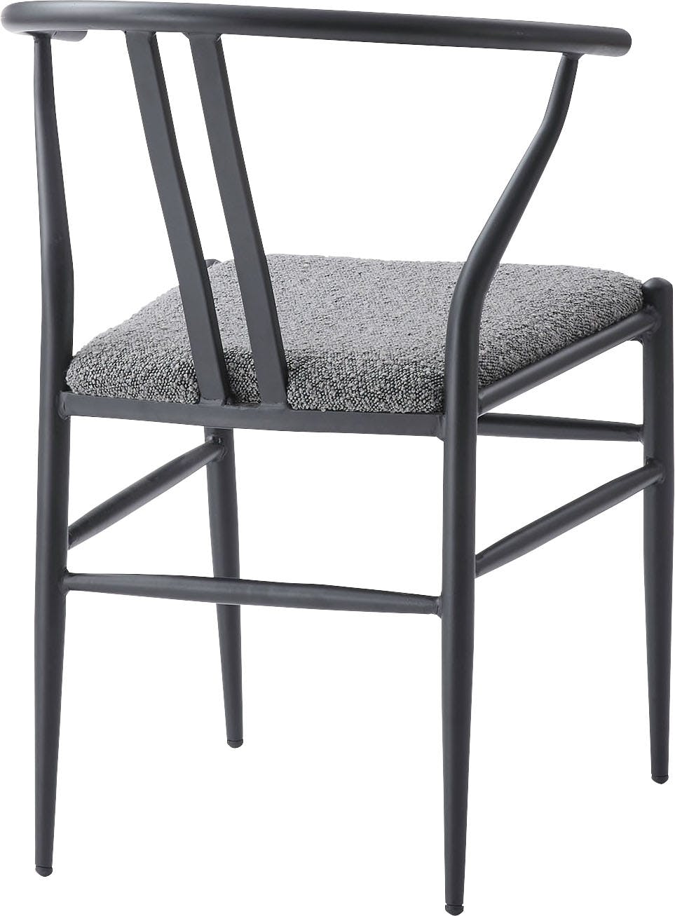 Room Essence チェア W54×D54×H76.5×SH45 ダークグレー 完成品 イス