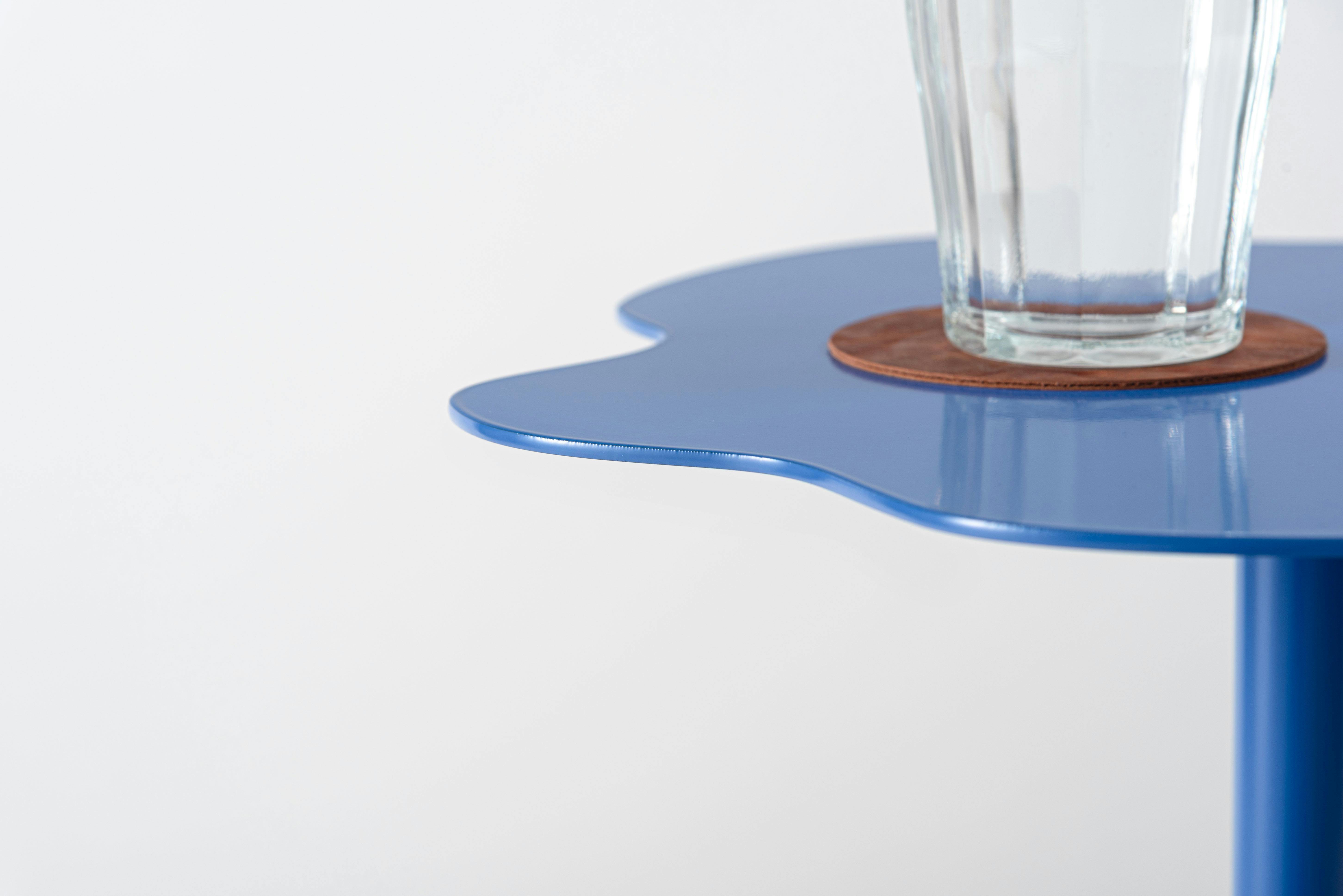 ★美品★ケインライン サイドテーブル Small ダスティブルー ☆美品☆ケインライン サイドテーブル Small ダスティブルー ☆美品