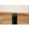 Room Essence オープンラック2段 W155×D38×H45.5 ブラック ねじこみ式 収納棚 ディスプレイラック 大理石調 石目調 シック モダン 楕円形 リビング 見せる収納 PT-563BK【別送品】