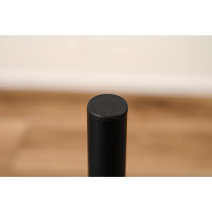 Room Essence オープンラック2段 W155×D38×H45.5 ブラック ねじこみ式 収納棚 ディスプレイラック 大理石調 石目調 シック モダン 楕円形 リビング 見せる収納 PT-563BK【別送品】