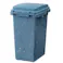 Room Essence ワンハンドパッキンペール 47L W34.1×D47.1×H59.2 ブルー 完成品 ゴミ箱 ごみ箱 ダストボックス ふた付き 蓋 フタ付き 分別 キッチン 台所 リビング 大容量 ロック機能付き パッキン付き RSD-51【別送品】