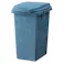 Room Essence ワンハンドパッキンペール 70L W38.1×D51.7×H67 ブルー 完成品 ゴミ箱 ごみ箱 ダストボックス ふた付き 蓋 フタ付き 分別 キッチン 台所 リビング 大容量 ロック機能付き パッキン付き RSD-52【別送品】