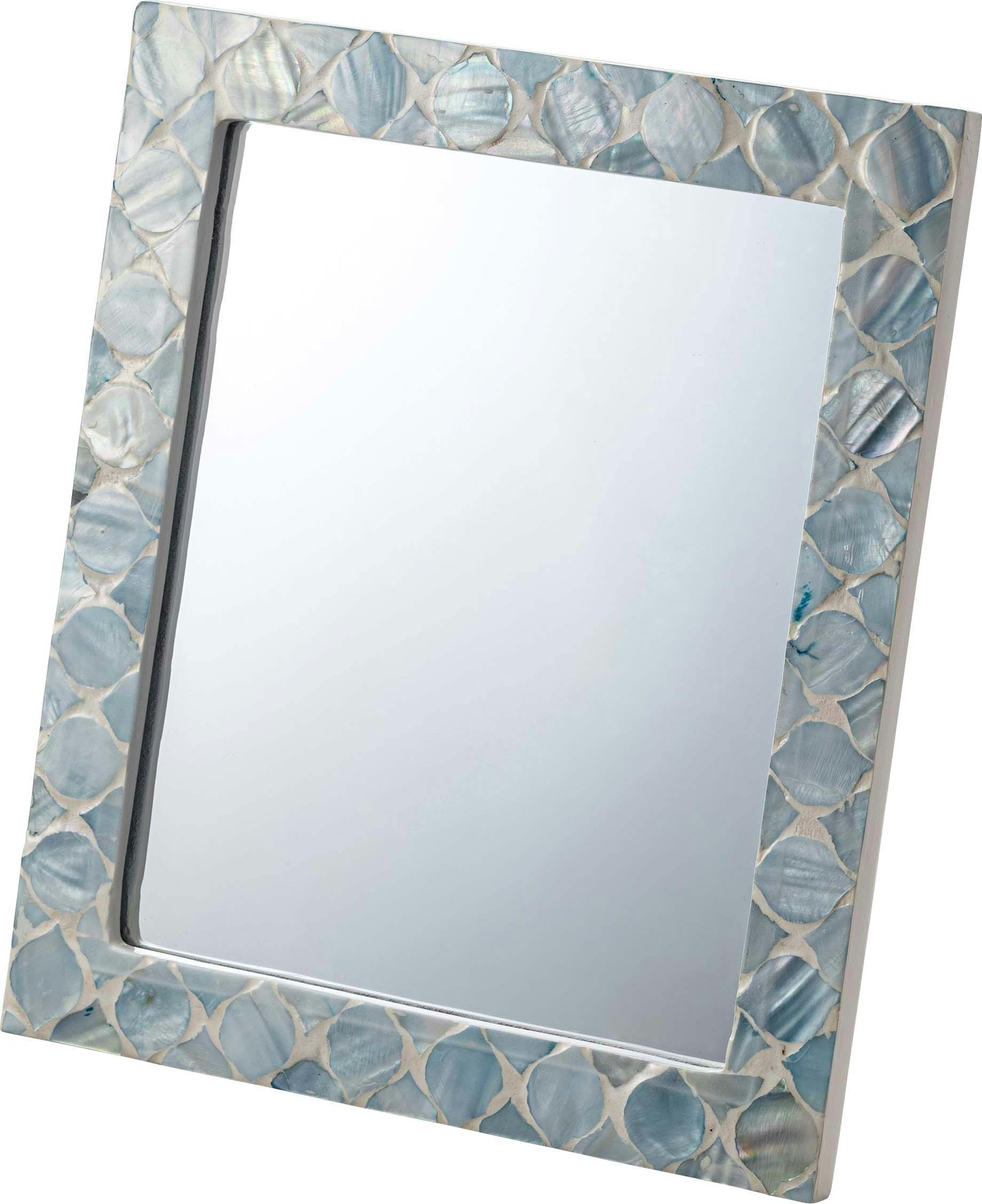Room Essence ミラー W21×D2×H25 ブルー 完成品 マザーオブパールシェル パール貝 貝 海岸 天然 高級感 ラグジュアリー ナチュラル モ スタンドミラー Room Essence ミラー W21×D2×H25 ブルー 完成品 マザーオブパールシェル パール貝 貝 海岸 天然 高級感 ラグジュアリー ナチュラル モ スタンドミラー