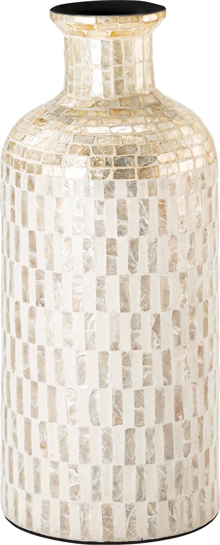 Room Essence ベースオブジェL W19×D19×H45 完成品 フラワーベース マザーオブパールシェル パール貝 貝 海岸 天然 高級感 ラグジュア インナーボックス Room Essence ベースオブジェL W19×D19×H45 完成品 フラワーベース マザーオブパールシェル パール貝 貝 海岸 天然 高級感 ラグジュア インナーボックス