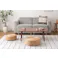 Room Essence ロースツールL W50×D50×H17 ナチュラル 完成品 ウォーターヒヤシンス 椅子 低い椅子 スツール おしゃれ ボヘミアン 低い ミニスツール コンパクト かわいい アジアン リゾート 北欧 ナチュラル 韓国 丸 丸い SLY-609L【別送品】