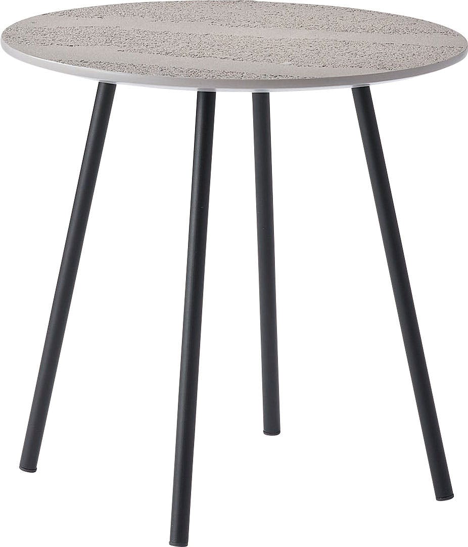 Room Essence サイドテーブル W40×D40×H40 グレー ねじこみ式 テーブル 机 ラウンドテーブル 円形 丸 ディスプレイ ブラックスチール ローテーブル・センターテーブル Room Essence サイドテーブル W40×D40×H40 グレー ねじこみ式 テーブル 机 ラウンドテーブル 円形 丸 ディスプレイ ブラックスチール ローテーブル・センターテーブル