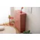 Room Essence チェスト W75×D33×H110.5 コーラルピンク 組立式 スチール おしゃれ リビング ロッカー 収納 ランドリー 更衣室 荷物入れ 扉付き ラック 整理 子供 TPN-50CPK【別送品】