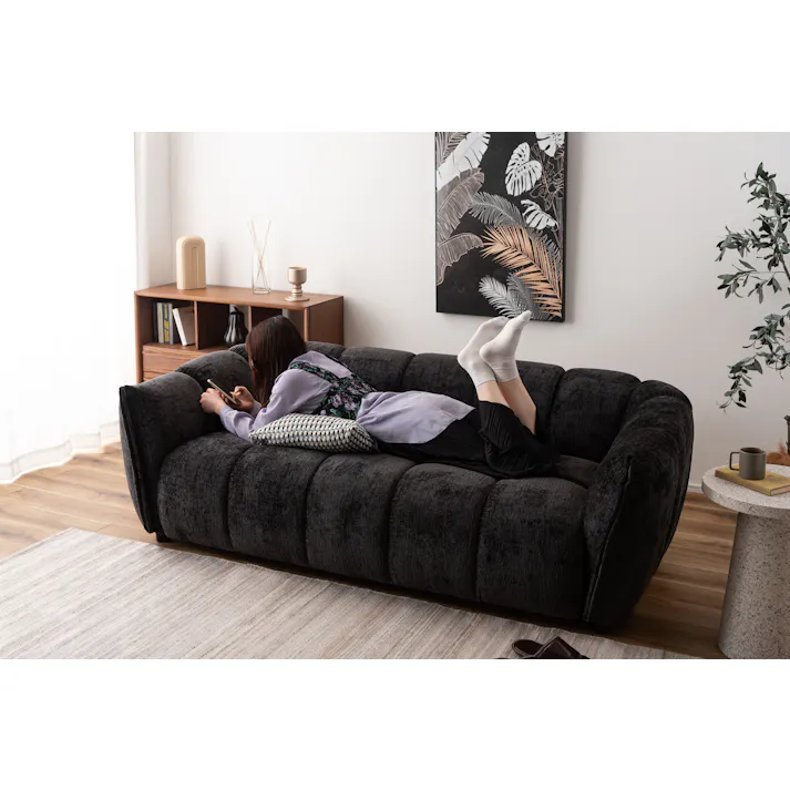 Room Essence クッション 約W45×D45×H16 パステルグリーン 完成品 フェザー 正方形 幾何学柄 ニュアンスカラー ソファ 背あて シンプル モダン 北欧 かわいい おしゃれ 韓国 VC-10PGR【別送品】