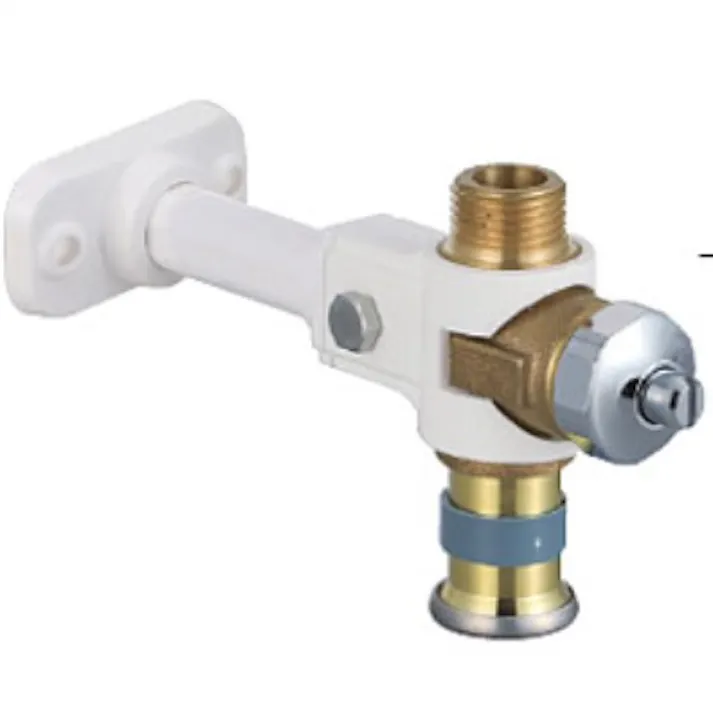 KVK 樹脂管用止水栓(背板固定金具付) GDSS-NS【別送品】