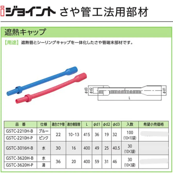 KVK 遮熱キャップ水 GSTC-3016H-B【別送品】