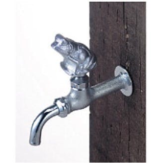 KVK カﾞーテﾞニンクﾞ水栓(カエルハントﾞル付) 限定在庫品 K125BG【別送品】