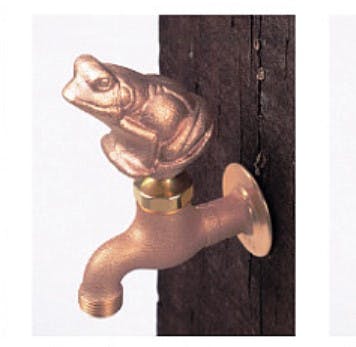 KVK カﾞーテﾞニンクﾞ水栓(カエルハントﾞル付) 限定在庫品 K126B【別送品】