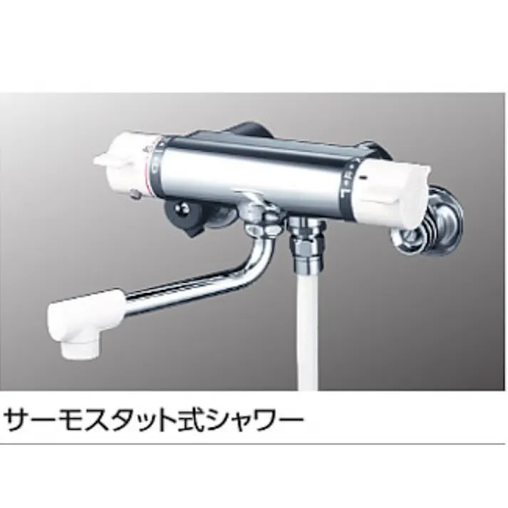 KVK サーモスタット式シャワー 浄水シャワーヘッド付 KF800JS【別送品】