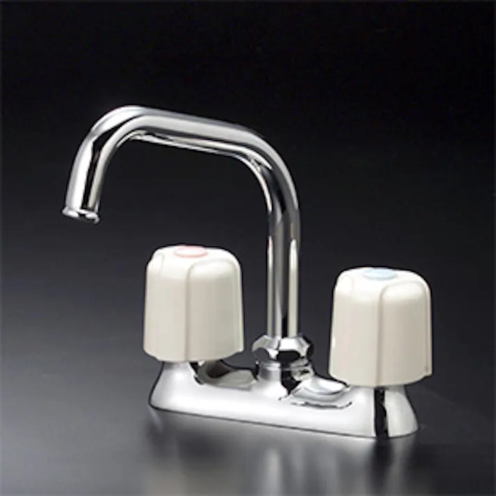 KVK (寒) 2ハンドル混合栓 KM17ZNE【別送品】