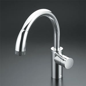 KVK (寒) シンクﾞルシャワー付混合栓 KM708ZG【別送品】