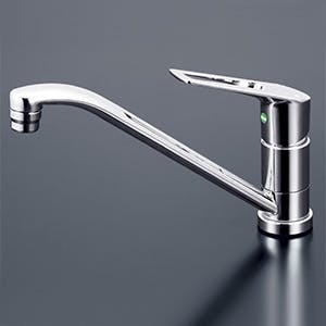 KVK (寒) シンクﾞル混合栓(eレハﾞー)200mmハﾟイフﾟ付 KM5011ZTR2EC【別送品】