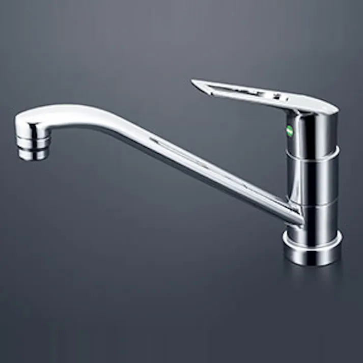 KVK (寒) シングル混合栓・吐水口回転規制80°(eレバー) KM5011ZTV8EC【別送品】