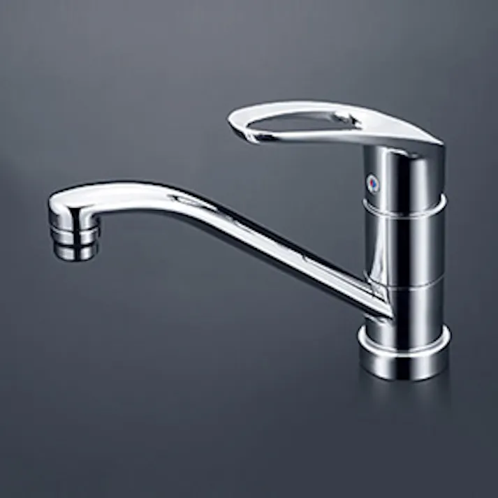 KVK (寒) シングル混合栓(湯側回転角度規制) KM5011ZTVR2A【別送品】