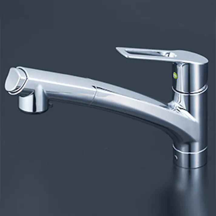 KVK (寒) シングルシャワー付混合栓(eレバー)上施工 KM5021ZJTEC【別送品】