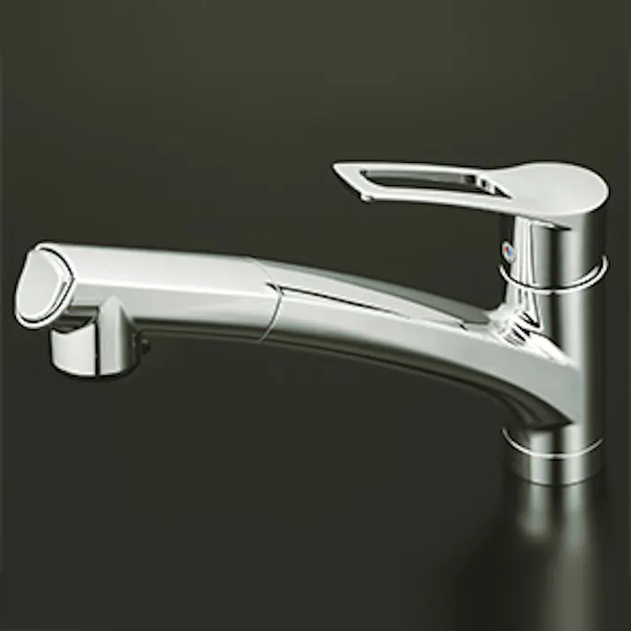 KVK (寒) シングルシャワー付混合栓 KM5021ZTHS【別送品】