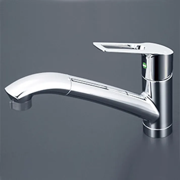 KVK シングルシャワー付混合栓(eレバー) KM5031TEC【別送品】