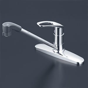 KVK シンクﾞルシャワー付混合栓 KM5091TF【別送品】