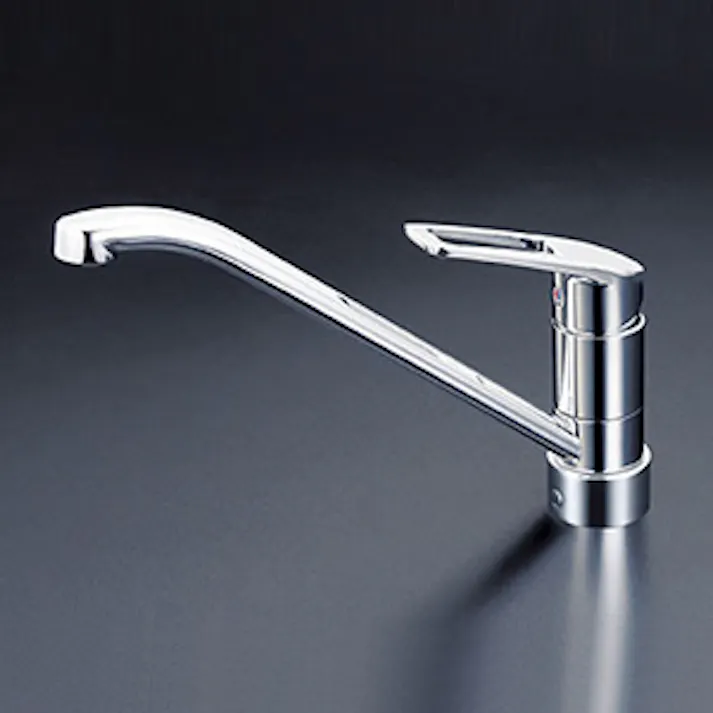 KVK シングル混合栓(上面施工) KM5211JT【別送品】