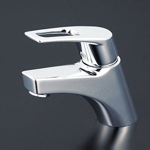 KVK (寒) シンクﾞル混合栓(湯側回転角度規制) KM7001ZTA【別送品】