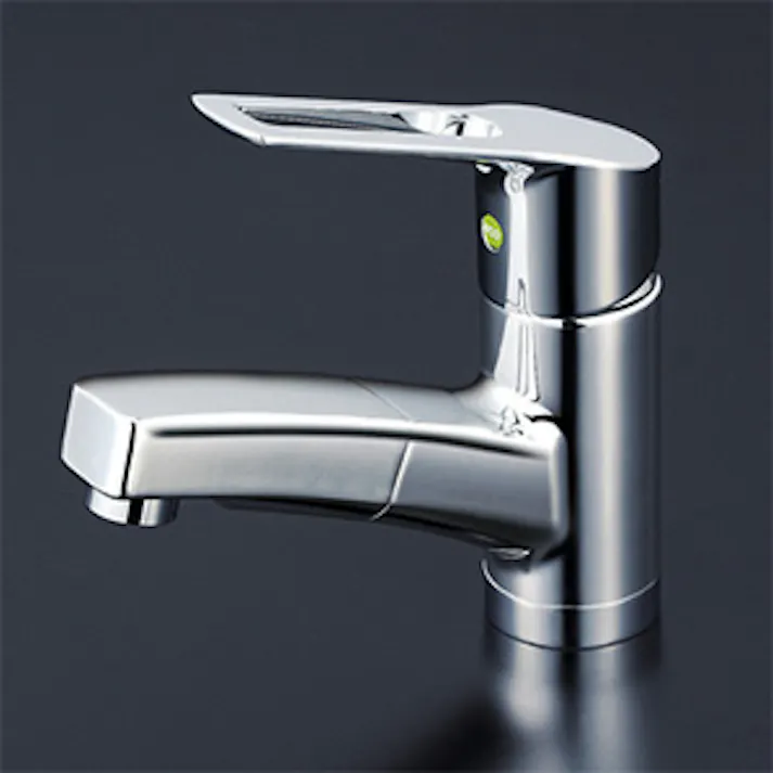 KVK (寒) シングル混合栓(eレバー) KM8001ZTEC【別送品】