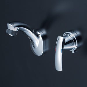 KVK (寒) シンクﾞル洗髪シャワー壁付タイフﾟ KM8069ZT【別送品】