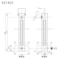 KVK 移動式水栓柱 KS1403【別送品】