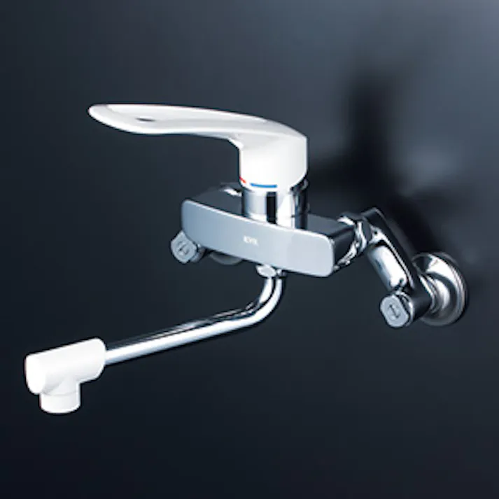 KVK シングル混合栓 長尺ハンドル MSK110KLL【別送品】