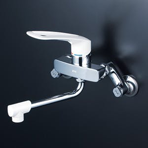 KVK (寒) シンクﾞル混合栓 長尺ハントﾞル MSK110KWLL【別送品】