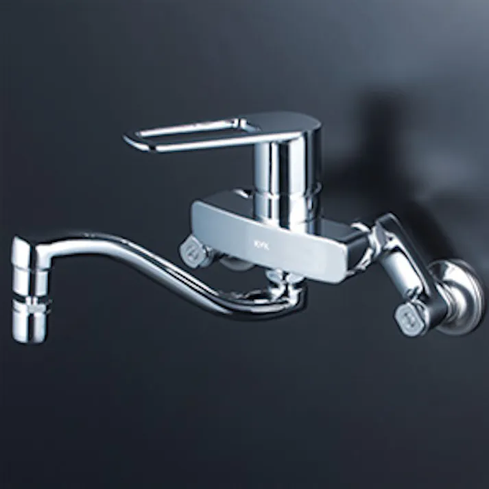 KVK (寒) シングル混合栓(首振り泡沫器付) MSK110KZRHUT【別送品】