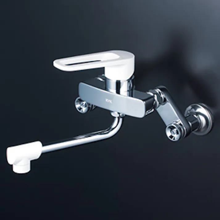 KVK (寒) 楽締めソケット付シングル混合栓 MSK110KZRJ【別送品】
